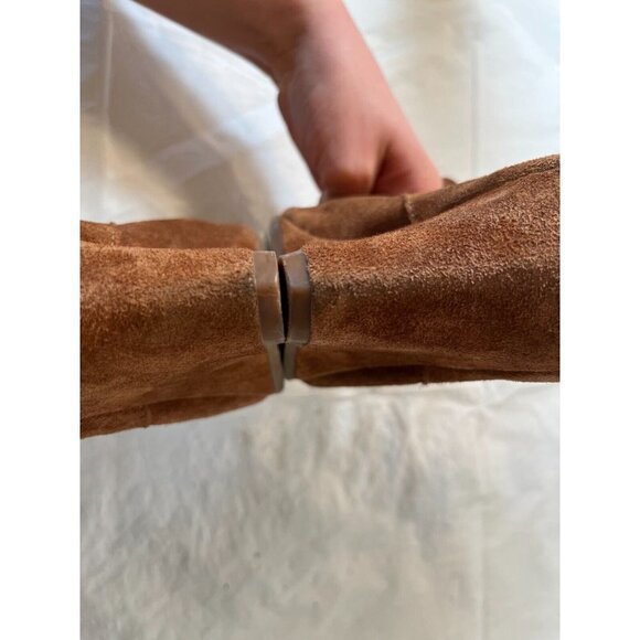 Dolce Vita Womens Chelsea Boot Size 7M Wedge Heel  Ankle Bootie Brown - Picture 2 of 14